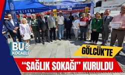 Gölcük’te “Sağlık Sokağı” Kuruldu