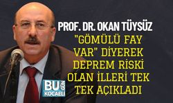 Prof. Dr. OkanTüysüz "Gömülü Fay Var" Diyerek Deprem Riski Olan İlleri Tek Tek Açıkladı
