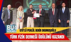 GTÜ’lü Pehlül Bekir Okumuşoğlu Türk Fizik Derneği Ödülünü Kazandı