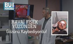 Havai Fişek Yüzünden Gözünü Kaybediyordu!
