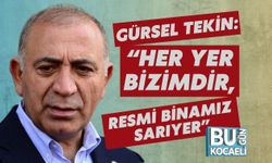 Gürsel Tekin: “Her Yer Bizimdir, Resmi Binamız Sarıyer”