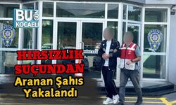 Hırsızlık Suçundan Aranan Şahıs Yakalandı