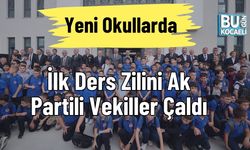 Yeni Okullarda İlk Ders Zilini Ak Partili Vekiller Çaldı