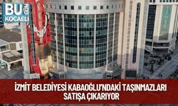 İzmit Belediyesi Kabaoğlu’ndaki Taşınmazları Satışa Çıkarıyor