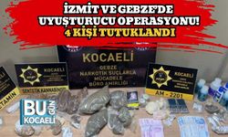 İzmit ve Gebze’de Uyuşturucu Operasyonu! 4 Kişi Tutuklandı
