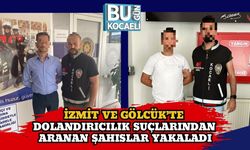 İzmit ve Gölcük’te Dolandırıcılık Suçlarından Aranan Şahıslar Yakaladı