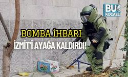 Bomba İhbarı İzmit’i Ayağa Kaldırdı!