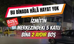 Bu Binada Hâlâ Hayat Yok: İzmit’in Merkezindeki 5 Katlı Bina 2 Aydır Boş