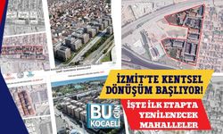 İzmit’te Kentsel Dönüşüm Başlıyor! İşte İlk Etapta Yenilenecek Mahalleler