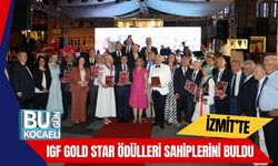 İzmit’te IGF Gold Star Ödülleri Sahiplerini Buldu
