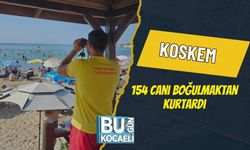 KOSKEM, 154 Canı Boğulmaktan Kurtardı