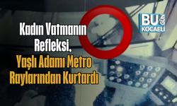 Kadın Vatmanın Refleksi, Yaşlı Adamı Metro Raylarından Kurtardı