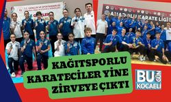 Kağıtsporlu Karateciler Yine Zirveye Çıktı