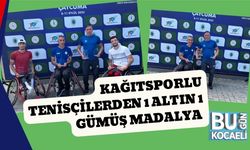 Kağıtsporlu Tenisçilerden 1 Altın 1 Gümüş Madalya