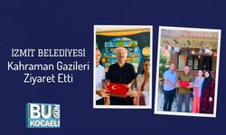 İzmit Belediyesi Kahraman Gazileri Ziyaret Etti