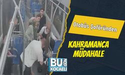 Otobüs Şoföründen Kahramanca Müdahale