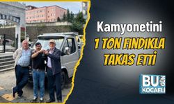 Kamyonetini 1 Ton Fındıkla Takas Etti