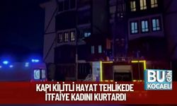 Kapı Kilitli, Hayat Tehlikede: İtfaiye Kadını Kurtardı