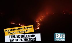 Kastamonu Cayır Cayır Yanıyor! Tahliye Edilen Köy Sayısı 9’a Yükseldi
