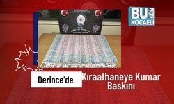 Derince’de Kıraathaneye Kumar Baskını