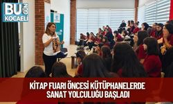 Kitap Fuarı Öncesi Kütüphanelerde Sanat Yolculuğu Başladı