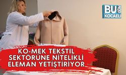 KO-MEK Tekstil Sektörüne Nitelikli Eleman Yetiştiriyor