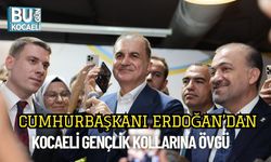 Cumhurbaşkanı Erdoğan’dan Kocaeli Gençlik Kollarına Övgü
