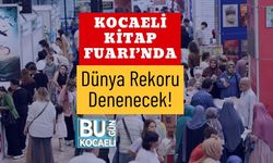 Kocaeli Kitap Fuarı’nda Dünya Rekoru Denenecek!