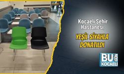 Kocaeli Şehir Hastanesi, Yeşil Siyahla Donatıldı
