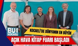 Kocaeli’de Dünyanın En Büyük Açık Hava Kitap Fuarı Başladı