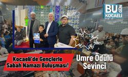 Kocaeli’de Gençlerle Sabah Namazı Buluşması! Umre Ödülü Sevinci