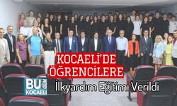 Kocaeli’de Öğrencilere İlkyardım Eğitimi Verildi