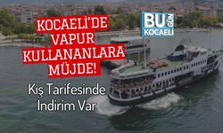 Kocaeli’de Vapur Kullananlara Müjde! Kış Tarifesinde İndirim Var