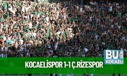 Kocaelispor 1-1 Ç.Rizespor