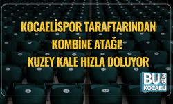 Kocaelispor Taraftarından Kombine Atağı! Kuzey Kale Hızla Doluyor