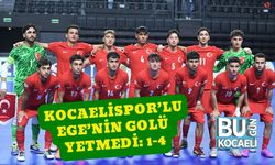 Kocaelispor’lu Ege’nin Golü Yetmedi: 1-4