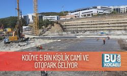 KOÜ’ye 5 Bin Kişilik Cami ve Otopark Geliyor