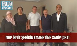 MHP İzmit Şehidin Emanetine Sahip Çıktı