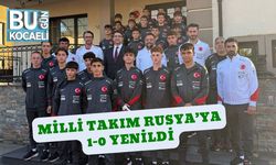 Milli Takım Rusya’ya 1-0 Yenildi