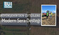 Büyükşehir’den Çiftçilere Modern Sera Desteği