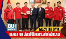Muzaffer Bıyık Darıca Fen Lisesi Öğrencilerini Ağırladı