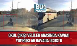 Okul Çıkışı Veliler Arasında Kavga! Yumruklar Havada Uçuştu