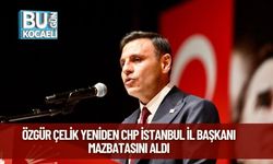 Özgür Çelik Yeniden CHP İstanbul İl Başkanı: Mazbatasını Aldı