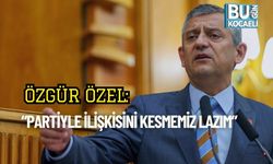 Özgür Özel: “Partiyle İlişkisini Kesmemiz Lazım”