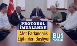 Protokol İmzalandı! Afet Farkındalık Eğitimleri Başlıyor