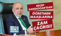 Recep Sarıdoğan’dan Öğretmen Maaşlarına Zam Çağrısı!