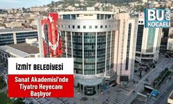İzmit Belediyesi Sanat Akademisi’nde Tiyatro Heyecanı Başlıyor