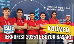 KOÜMED, Teknofest 2025’te Büyük Başarı