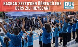 Başkan Sezer’den Öğrencilere Ders Zili Heyecanı