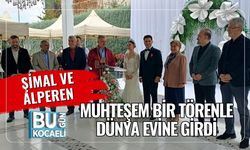 Şimal ve Alperen Muhteşem Bir Törenle Dünya Evine Girdi